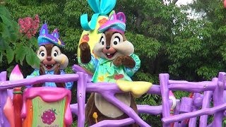 （1人で踊るチップを手拍子で応援するデール）【TDL】ヒッピティ・ホッピティ・スプリングタイム（3rdチップデール）2014/05/15 2回目公演