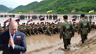 SURRENDER! Russian \u0026 North Korean Troops Forced to Jump Into Sea to Avoid Ukrainian Attack