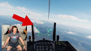 Real Fighter Pilot Dogfights MiGs in Combat Simulator