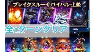 【FFBE】ブレイクスルーサバイバル 第5回(2020\\07) 上級 攻略 \u0026 セナイダガチャ結果