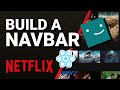 Build a Responsive NETFLIX Navbar Tutorial (React + Flexbox)