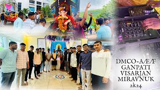 DMCO-A/E/Ft | GANPATI VISARJAN MIRAVNUK 2k24 | DADASAHEB MOKASHI COLLEGE