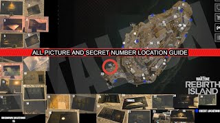 warzone rebirth island easter egg all picture and secret numbers location(HOW TO DO GUIDE)