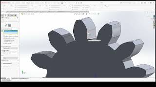 Konstruktion eines Zahnrads mit Evolventenflanke mit Solidworks (Teil 2)