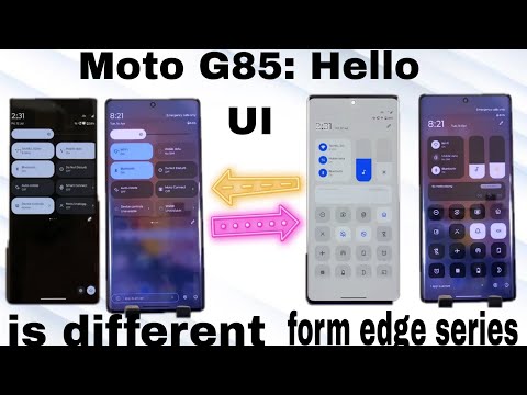 Moto G85: ¡Hola UI con un presupuesto limitado! Qué esperar (panel de notificaciones diferente al de la serie Edge)