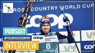 Paal Golberg | "A really good day" | Men's Pursuit | Östersund | FIS Cross Country