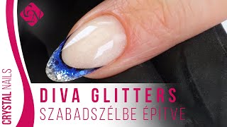 Diva Glitters szabadszélbe építve