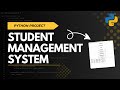 Student Management System in Python | Beginner Project (Step by Step) 2026