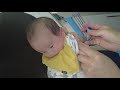 【生後2ヶ月】はじめての予防接種に密着！｜2 months old baby challenges first vaccination 【vlog 002】