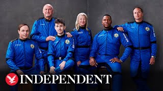 Live: Jeff Bezos launches six more civilians into space on Blue Origin rocket