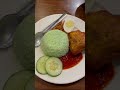 Nasi Lemak Pandan Ayam Kunyit