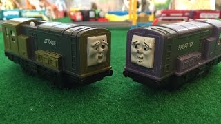 Sodor Legends Series - The Great Race of Dodge and Splatter - Thomas and Friends Trackmaster