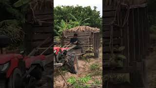 KUBOTA ZT155DL ខ្លាំងកប់❤️🥰#khmertractormotor #shorts #short #shortvideo #subscribe