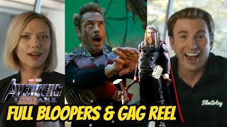 Avengers Endgame bloopers and gag reel and funny moments