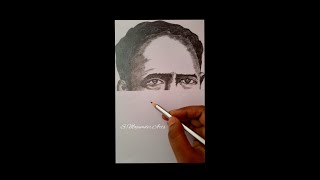 SMALL TRIBUTE TO ISHWAR CHANDRA VIDYASAGAR/BIRTH ANNIVERSORY OF VIDYASAGAR/PORTRAIT /SKETCH#shorts