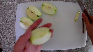 How to Cut an Apple 怎样切苹果