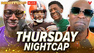 Unc & Ocho react to Browns beating down Jets on TNF, Broncos benching Russell Wilson | Nightcap