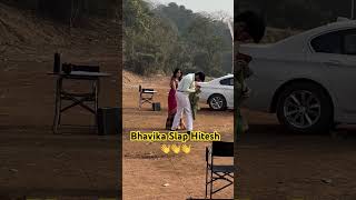 Bhavika Slap Hitesh#bhavikasharma#hiteshbhardwaj#btsshorts#ytshorts#viralvideo#ghkkpm#ytshorts#savi