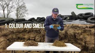 Visual assessment of silage quality