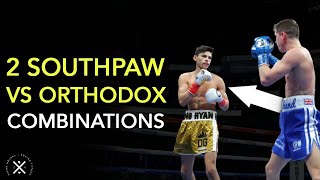 2 Must Know Southpaw Vs Orthodox Mittwork Combinations | Knockout Punches & Improve Boxing Defense