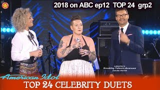 Effie Passero and CAM Duet “Diane”  Top 24 Celebrity Duets American Idol 2018