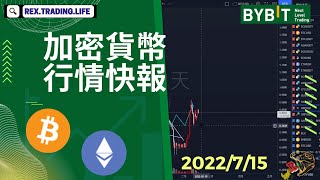 2022/7/15 BYBIT【DYDX潛在頭肩底?!】 \u0026 BTC \u0026 ETH \u0026 COMP