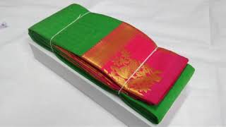 ILAMPILLAI 👌Border Seperate work👌KANCHI KORVAI SOFT SILK SAREES🌹🌺🎉