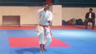 AIU University Selection 2022 Karate Semi Final Kata Roshan Yadav Chatanyara Kusanku