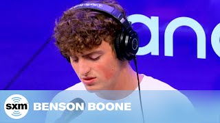 Ghost Town — Benson Boone | LIVE Performance | SiriusXM
