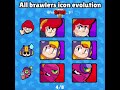 all icon remodel in brawl stars shorts brawl brawlstars lily newbrawler edgar mutation memes draco