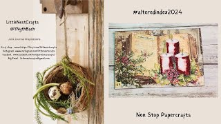 #alteredindexcard2024-Nonstoppapercrafts-Tuesday Challenge Wk48