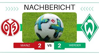 ⚽ 1. FSV Mainz 05 - Werder Bremen | 2:2 | 27. Spieltag – Nachbericht