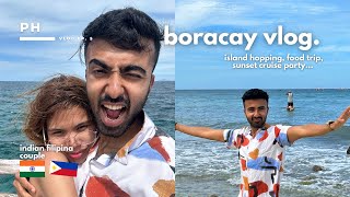 boracay vlog • indian boyfriend first time in boracay | PH VLOG 🇵🇭 EP. 5