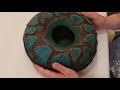 hand felted vessel sculpture with cutaway resist timelapse at spry whimsy