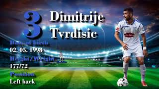 Dimitrije Tvrdisic ● Left back ● Highlights 2020/21