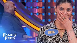 Brea’s killer answer destroys Steve Harvey!