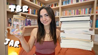 TBR jar prompts pick my September reads! *in the new library*