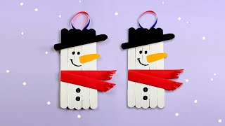 Ice cream stickcraft ideas easy - christmas ornaments