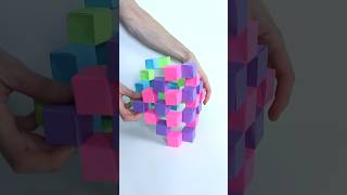 Origami Moving Cubes but More Complex (Jo Nakashima) #shorts