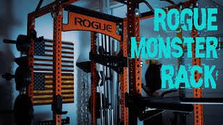 Rogue Fitness RM-6 Monster Rack 2.0 Overview...Garage Gym  Home Gym Power Rack Review