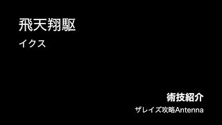 【術技紹介】飛天翔駆/イクス【ザレイズ】