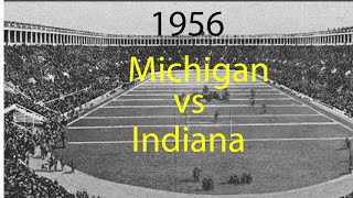 1956 Indiana @ Michigan; College Football