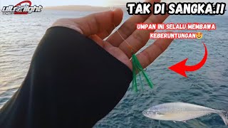 SENSASI MANCING CASTING PAKAI UMPAN SABIKI !! Mancing Banyuwangi