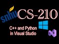 SNHU CS-210 - Integrating C++ and Python in Visual Studio (for Windows users)