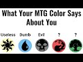 Which Magic The Gathering Color Are You