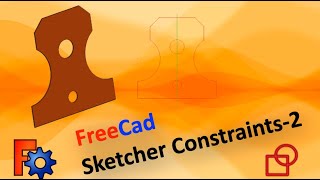 FreeCAD Tutorial : Sketch a Painter's Tool and Discuss Constraints