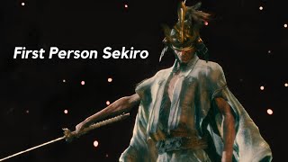 The final bosses of Sekiro but in first person