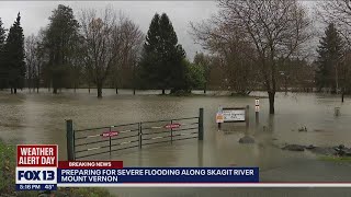 Community prepares for severe flooding along Skagit River | FOX 13 Seattle