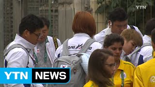 유도 대표팀, 현지 적응 마치고 리우 입성 / YTN (Yes! Top News)