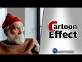 Turn photo to cartoon effect - Photoshop Tutorial #Shorts